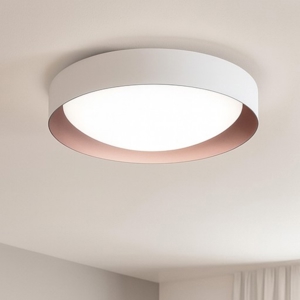 Plafoniera led 3000k bianco rame crew 2 linea light