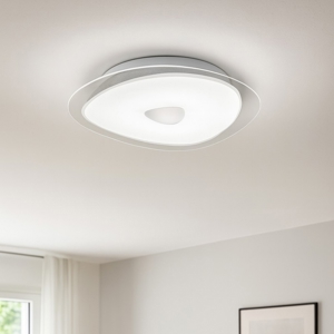 Geko pl3 plafoniera moderna ideal lux 40cm moderna vetro bianca 3 luci