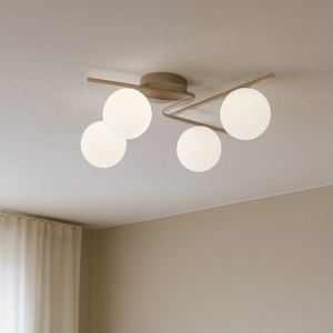 Plafoniera moderna per soggiorno sabbia top light holly