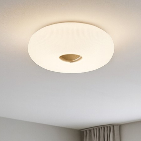 Arizona pl2 ideal lux plafoniera per camera da letto bianca in vetro plisse' Arizona pl2 ideal lux plafoniera per camera da letto bianca in vetro plisse'