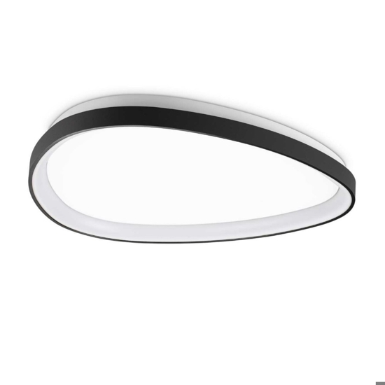Gemini pl d061 ideal lux plafoniera led 27w 3000k per soggiorno