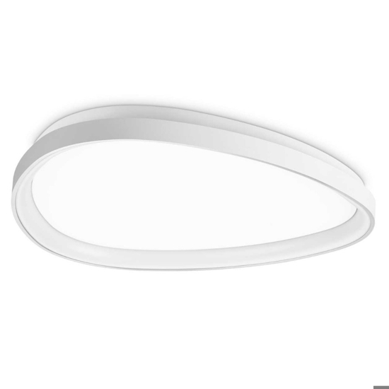 Gemini ideal lux pl d061 dali push plafoniera led bianca