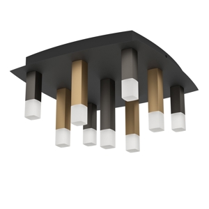 Plafoniera led design originale per salotto estanterios eglo