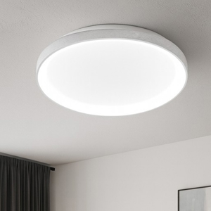 Krizia p-m led 3000k plafoniera bianca tonda gea luce