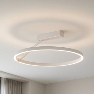 Visualizza i dettagli per Plafoniera bianca led 44w 3000k 4000k vivida meridiana moderna Plafoniera bianca led 44w 3000k 4000k vivida meridiana moderna