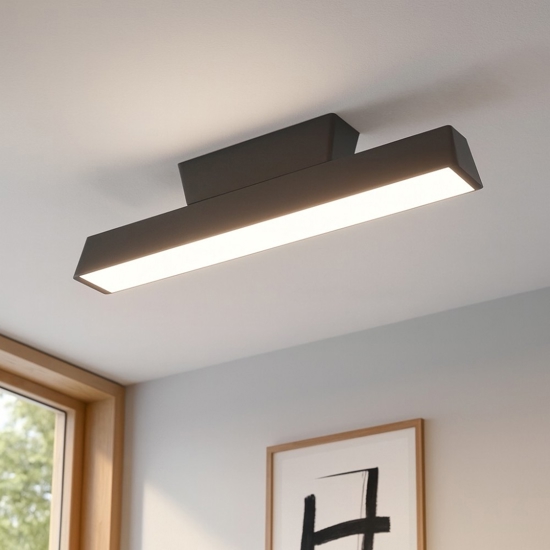 Simolaris z eglo plafoniera smart moderna rettangolare led rgb cct 2700k a 6500k