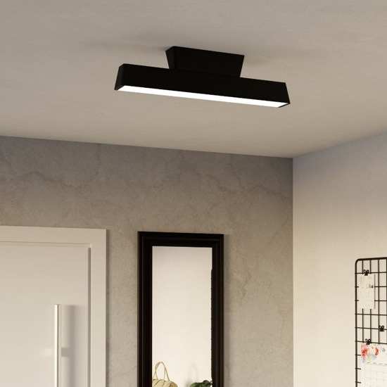 Simolaris z eglo plafoniera smart moderna rettangolare led rgb cct 2700k a 6500k