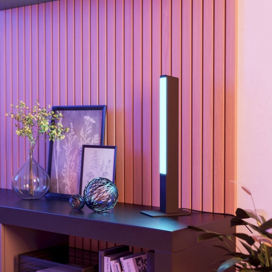 Simolaris z eglo lampada da tavolo moderna led rgb cct da 2700k a 6500k