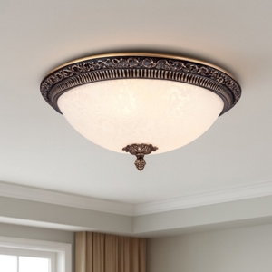 Maytoni pascal plafoniera moderna tonda vetro decorato