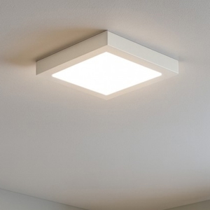 Gea luce plafoniera led 12w 4000k quadrato da soffitto