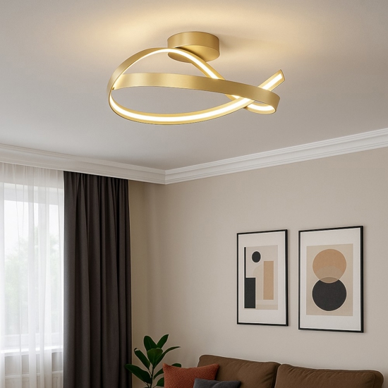 Maytoni plons plafoniera moderna per salotto led 3000k