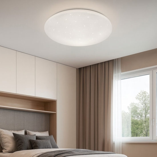 Plafoniera moderna stellare led da 3000k a 5500k moderna