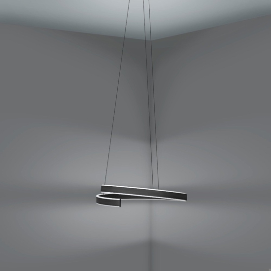 Andabaia z eglo lampadario moderno circolare led da 3000k a 6500k