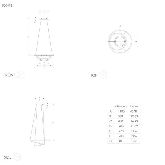 Lobinero z eglo lampadario moderno bianco controllo remoto led 2700k a 6500k