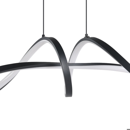 Calarossa z eglo lampadario da cucina design originale led rgb 2700k a 6500k