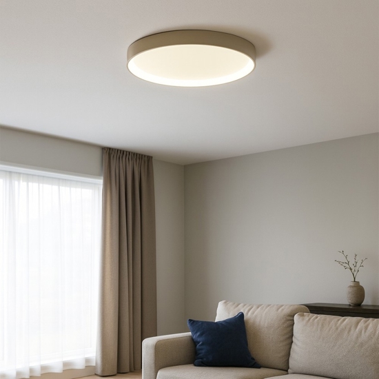 Plafoniera led 3200k sabbia affralux band diodi