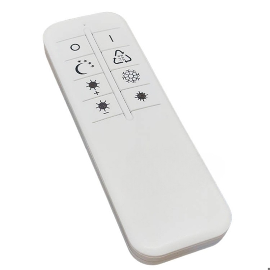 Plafoniera nera led 27w tricolor dimmerabile con telecomando