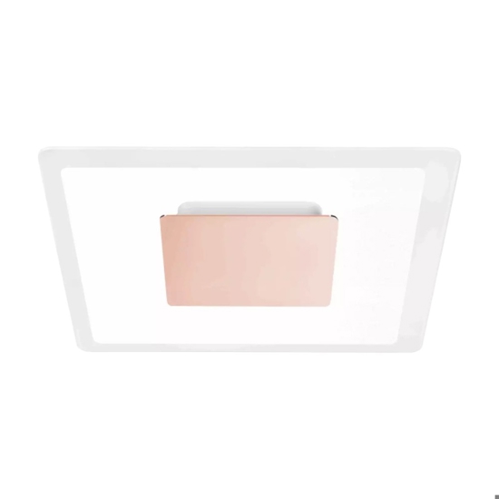 Linea light aruba s plafoniera led led 3000k rame