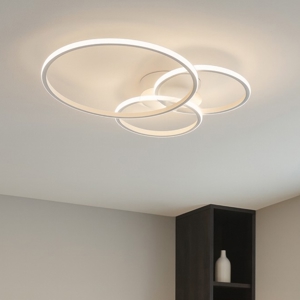 Frame pl cerchio plafoniera led 2700k ideal lux