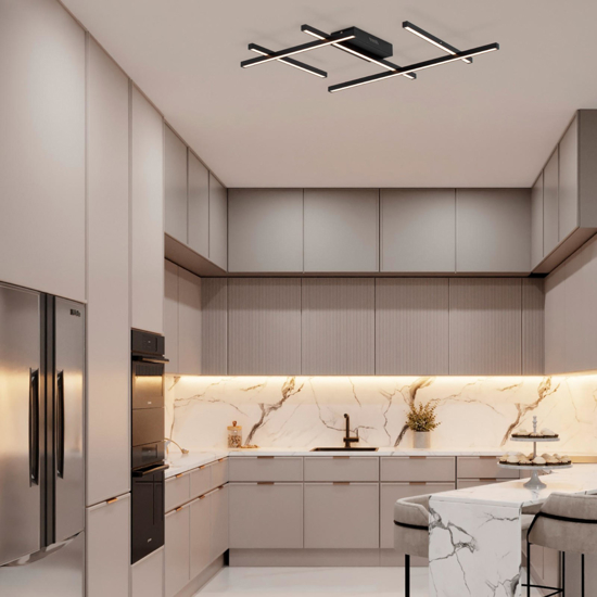 Plafoniera led 3000k per soggiorno