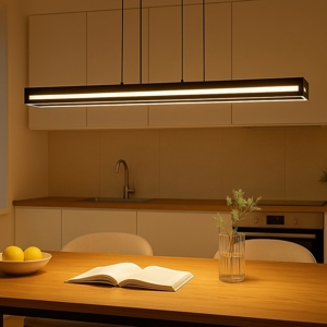 Salvilanas z eglo lampadario cucina rettangolare led da 2700k a 6500k