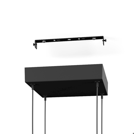 Salvilanas z eglo lampadario cucina rettangolare led da 2700k a 6500k