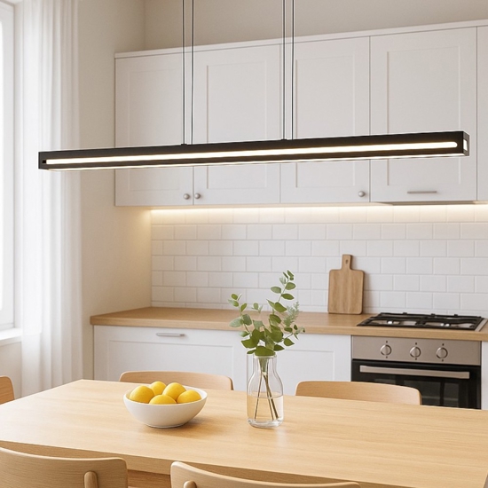 Salvilanas z eglo lampadario rettangolare per cucina moderna led da 2700k a 6500k