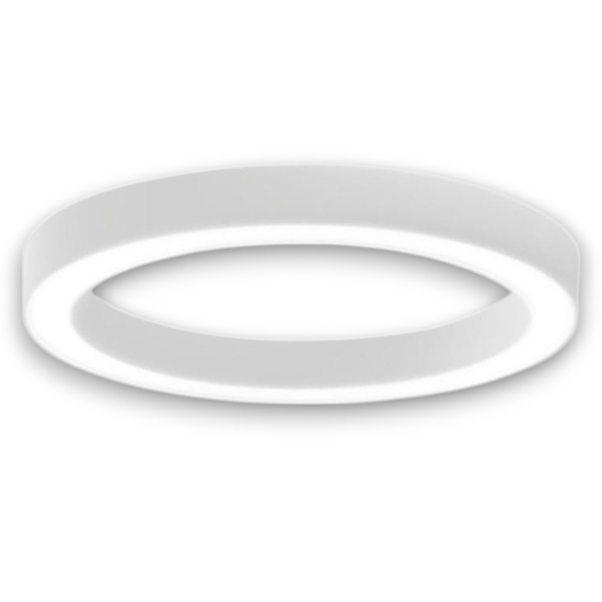 Gea luce flor plafoniera led 60w 3000k per soggiorno