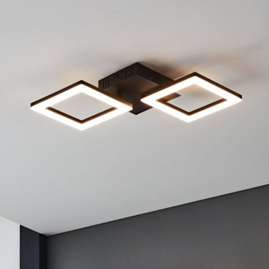 Paranday z eglo plafoniera smart orientabile led cct da 2700k a 6500k