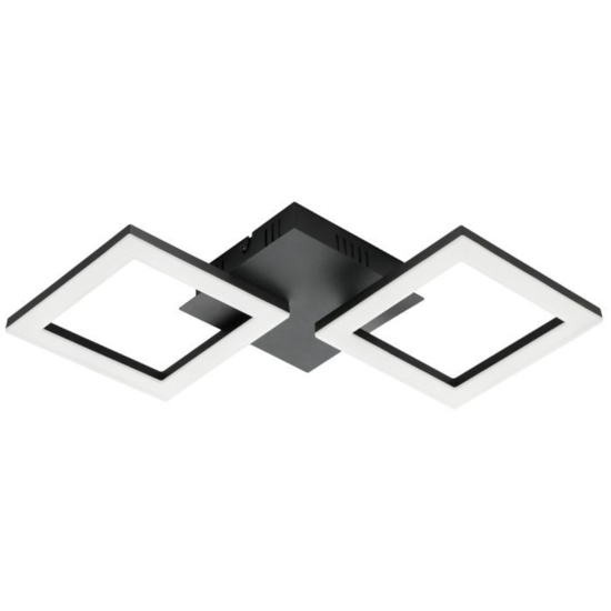 Paranday z eglo plafoniera smart orientabile led cct da 2700k a 6500k