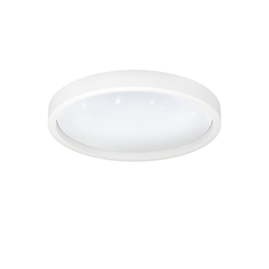 Montemorelos z eglo plafoniera tonda moderna effetto stellato led rgb 2700k a 6500k
