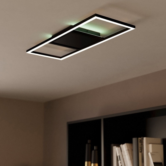 Calagrano z eglo plafoniera moderna led rgb da 2700k a 6500k dimmerabile