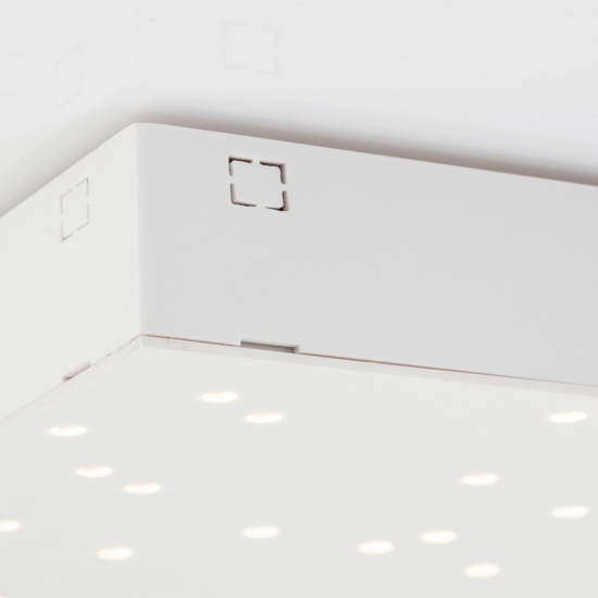 Plafoniera pannello quadrato cielo stellato bianco led 3000k 4000k 8w
