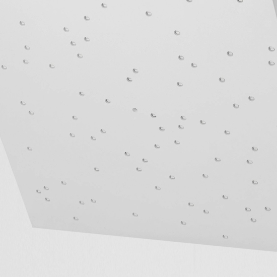 Plafoniera pannello quadrato cielo stellato bianco led 3000k 4000k 8w