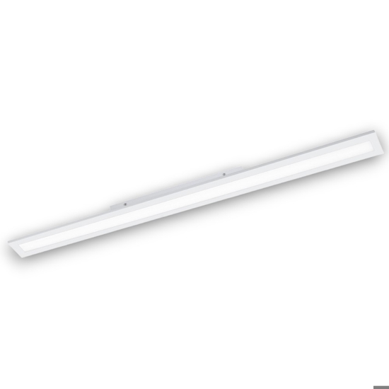 Eglo salobrena plafoniera da cucina led 4000k rettangolare bianco