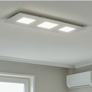 Ideal lux relax pl d110 plafoniera rettangolare led 78w 3000k