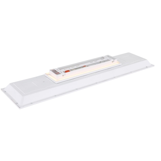 Plafoniera da cucina led 3000k dimmerabile antracite rettangolare