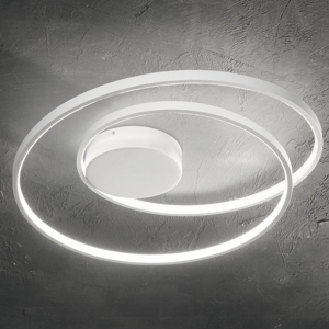 Oz pl on-off 4000k ideal lux plafoniera led moderna bianca