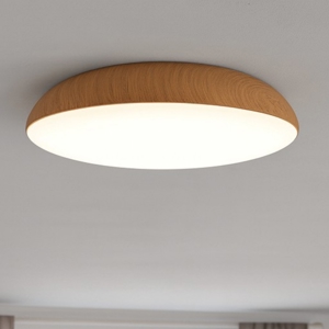 Plafoniera wood per cucina moderna 50cm effetto legno