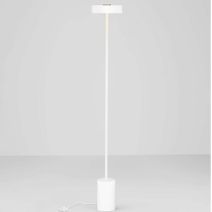Piantana da terra led 3000k bianca moderna per salotto