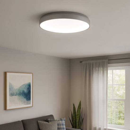 Krizia p-p led 30w 4000k plafoniera gea luce bianca moderna