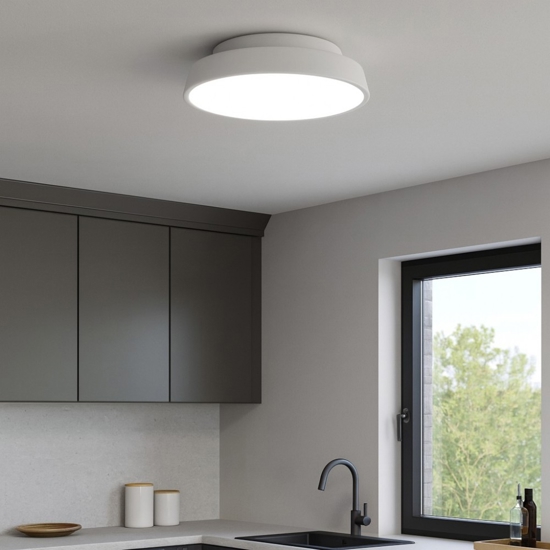Isyluce plafoniera led 3000k 4000k rotonda bianca