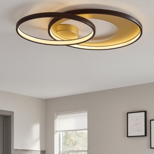 Plafoniera moderna circolare led 3000k dimmerabile