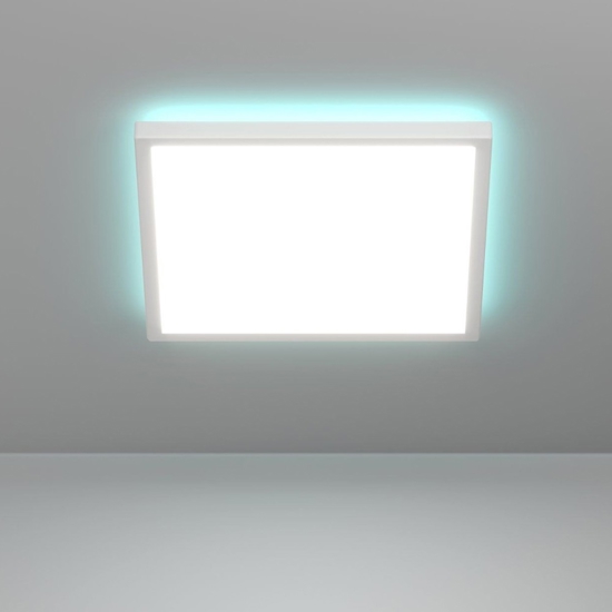 Rovito z eglo plafoniera da bagno bianca ip44 led rgb 2700k a 6500k