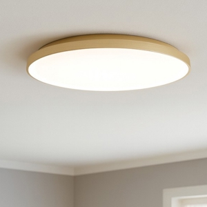 Plafoniera krizia oro px led 80w 3000k moderna gea luce