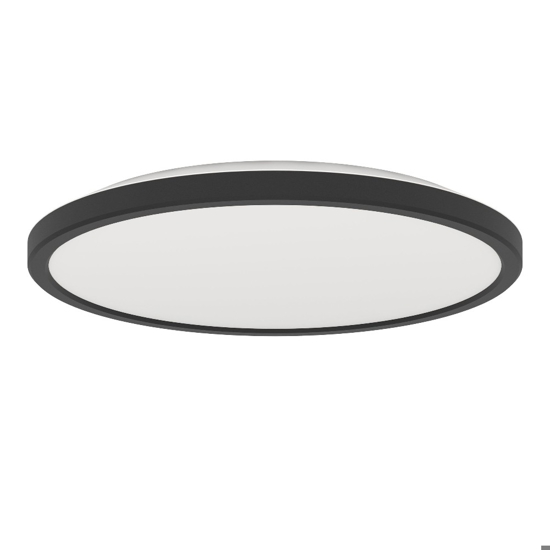 Rovito z eglo plafoniera tonda da bagno moderno led rgb 2700k a 6500k ip44