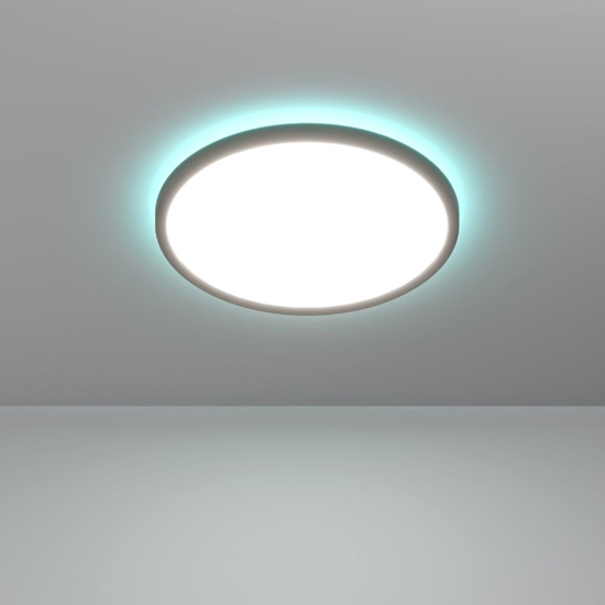 Rovito z eglo plafoniera tonda da bagno moderno led rgb 2700k a 6500k ip44