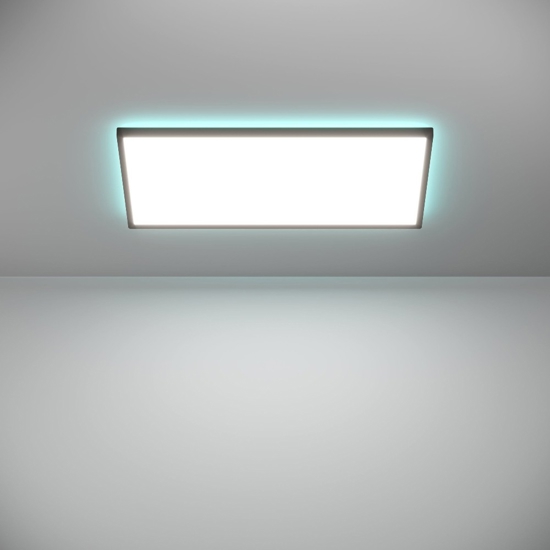 Rovito z eglo plafoniera da bagno controllo remoto led rgb 2700k a 6500k ip44