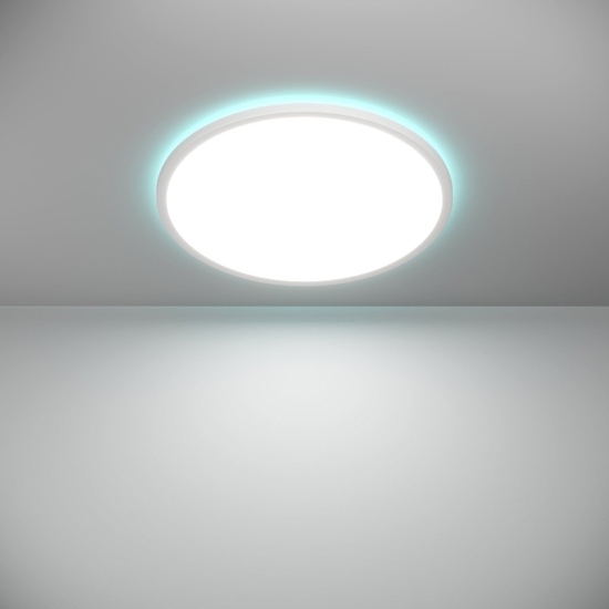 Rovito z eglo plafoniera da bagno circolare led rgb 2700k a 6500k ip44