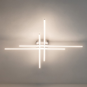 Plafoniera a led 42w 3000k bianca vivida international hashtag